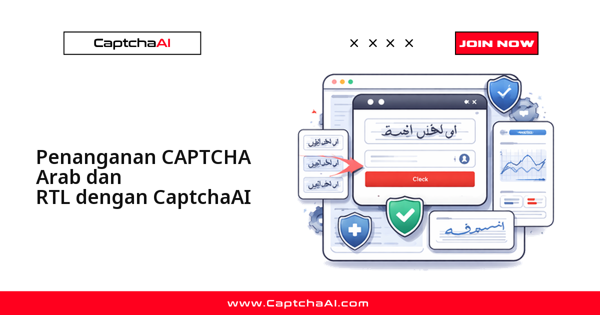 Penanganan CAPTCHA Arab dan RTL dengan CaptchaAI