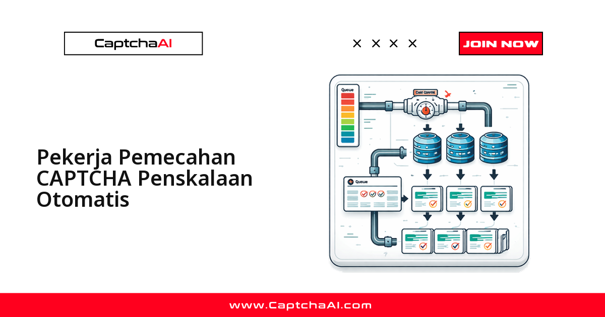 Worker Pemecahan CAPTCHA dengan Auto-Scaling
