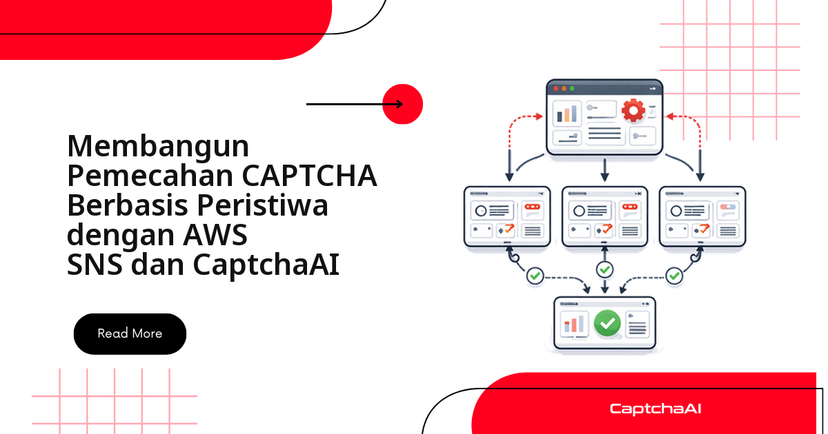 Pemecahan CAPTCHA Berbasis Event dengan AWS SNS dan CaptchaAI