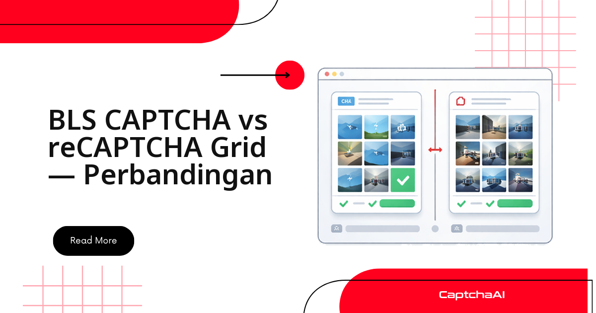 BLS CAPTCHA vs reCAPTCHA Grid