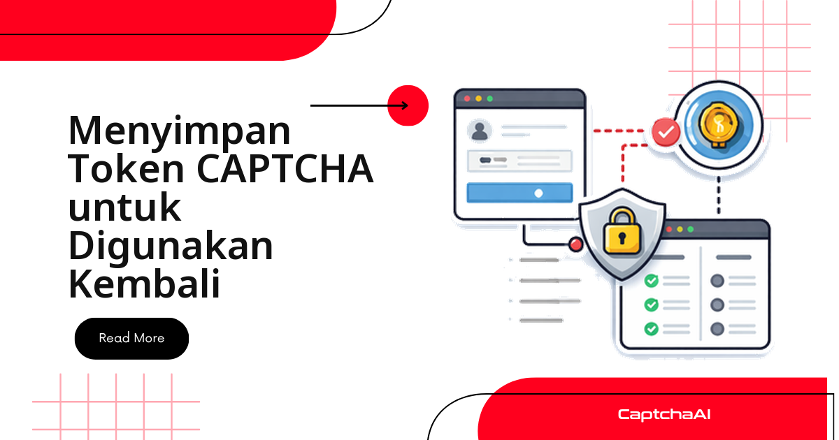 Menyimpan Token CAPTCHA untuk Digunakan Kembali