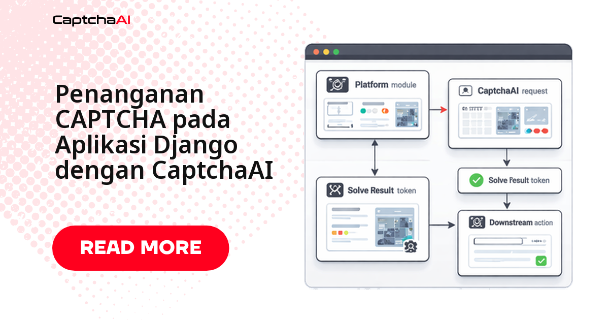 Penanganan CAPTCHA pada Aplikasi Django dengan CaptchaAI