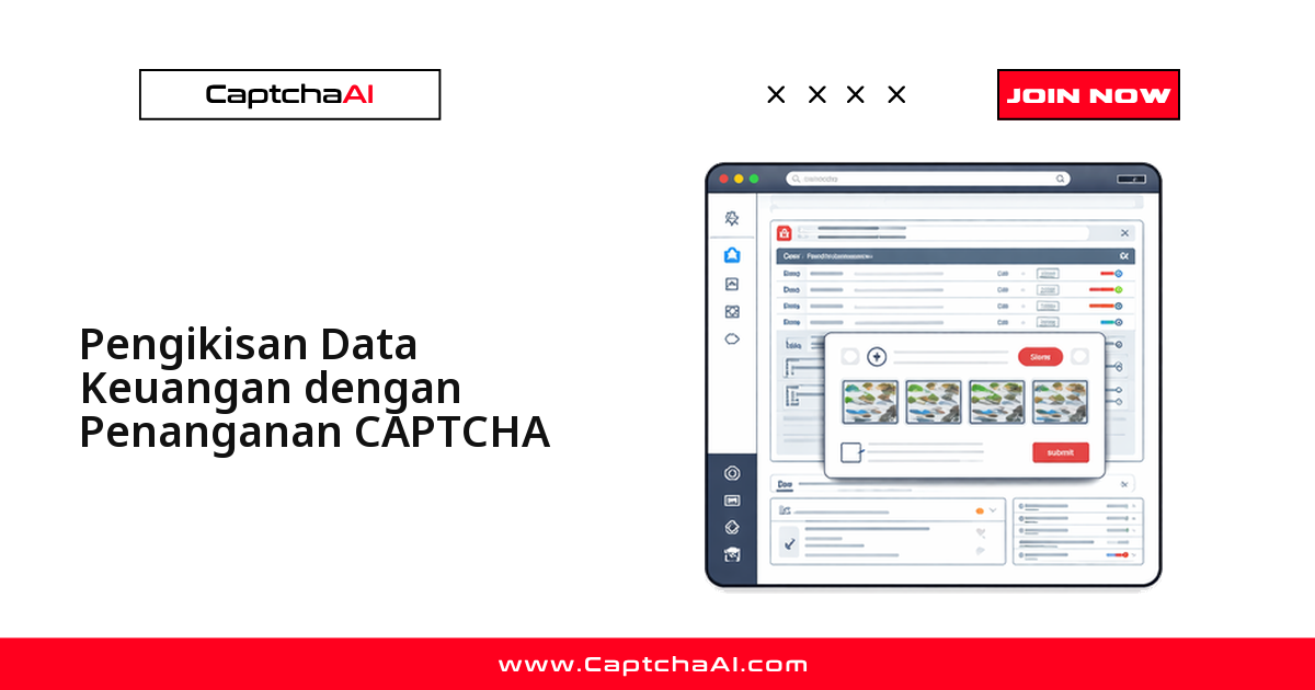 Scraping Data Keuangan dengan Penanganan CAPTCHA