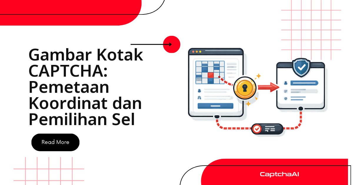 Grid Image CAPTCHA: Pemetaan Koordinat dan Pemilihan Sel