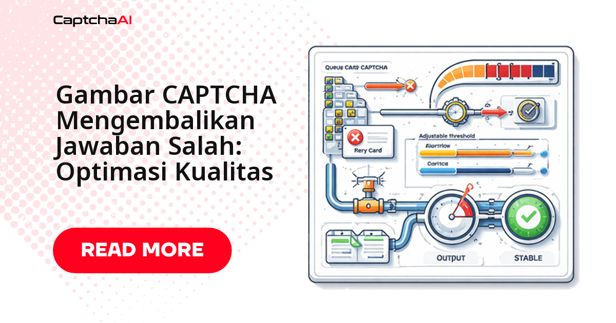 Image CAPTCHA Mengembalikan Jawaban Salah: Optimasi Kualitas