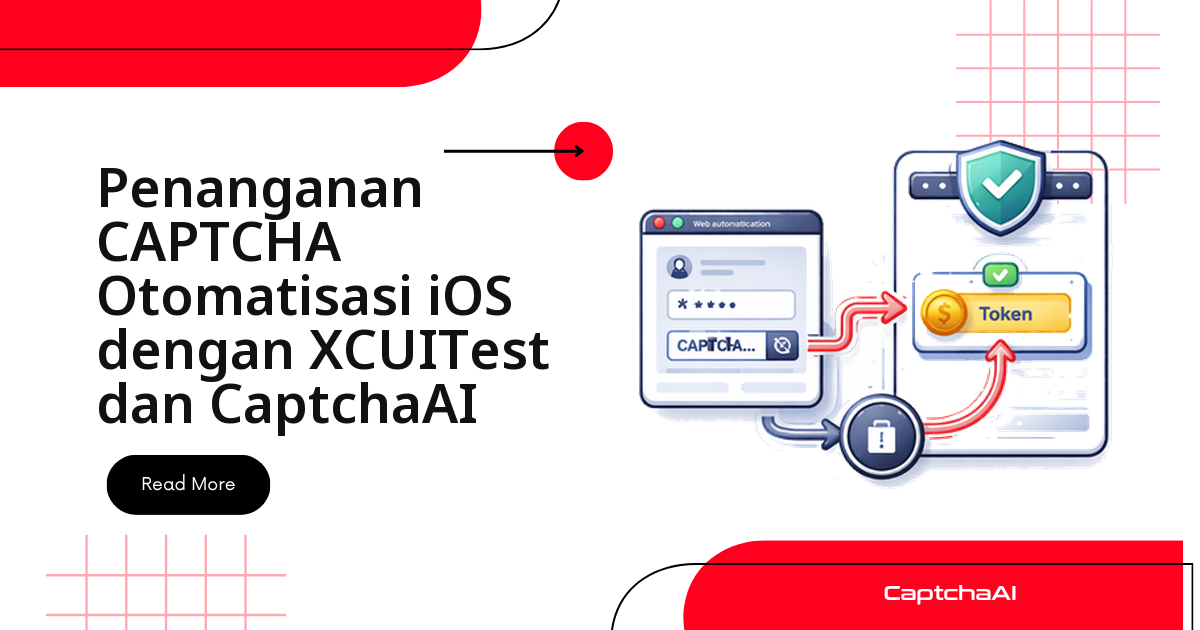 Penanganan CAPTCHA iOS dengan XCUITest dan CaptchaAI