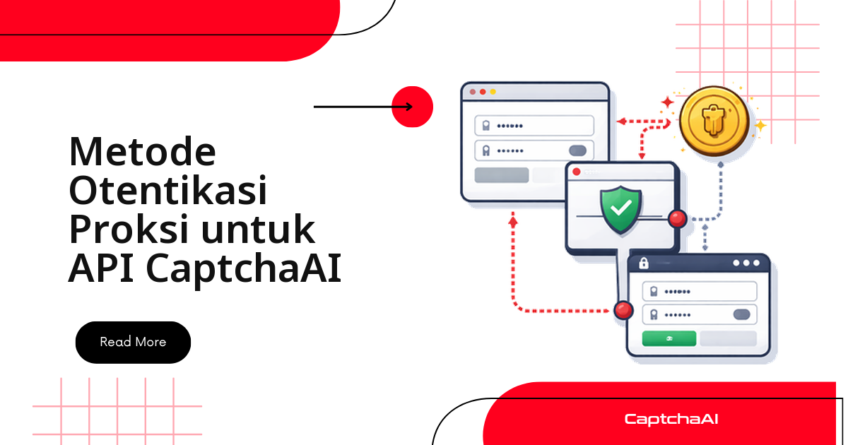 Metode Autentikasi Proxy untuk API CaptchaAI