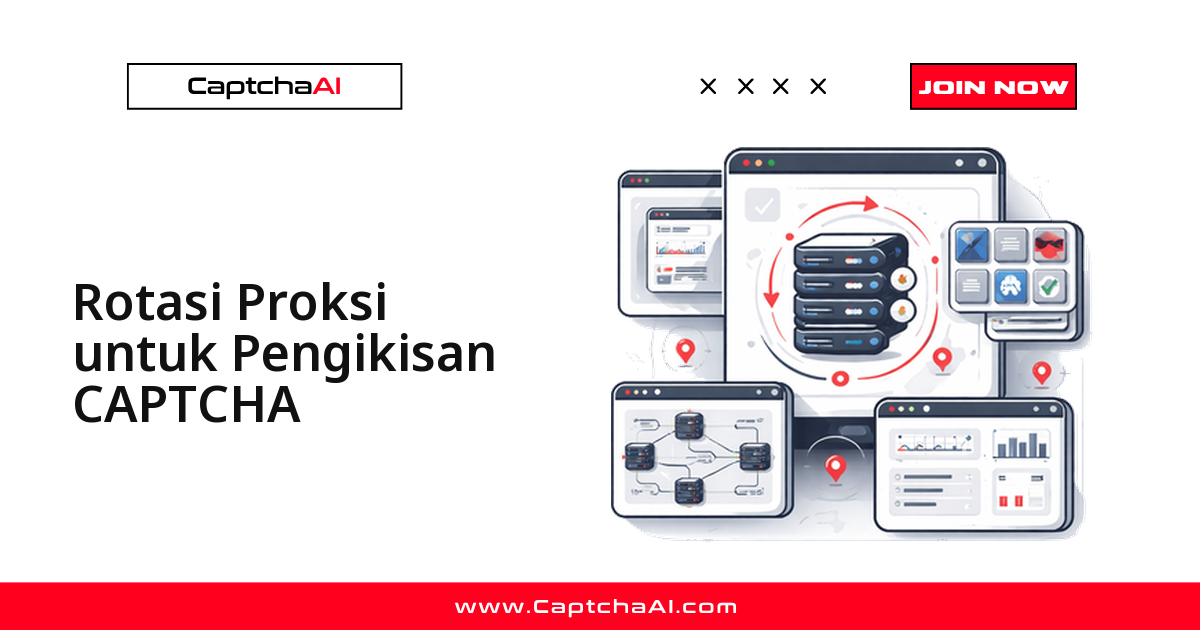 Rotasi proxy untuk scraping CAPTCHA