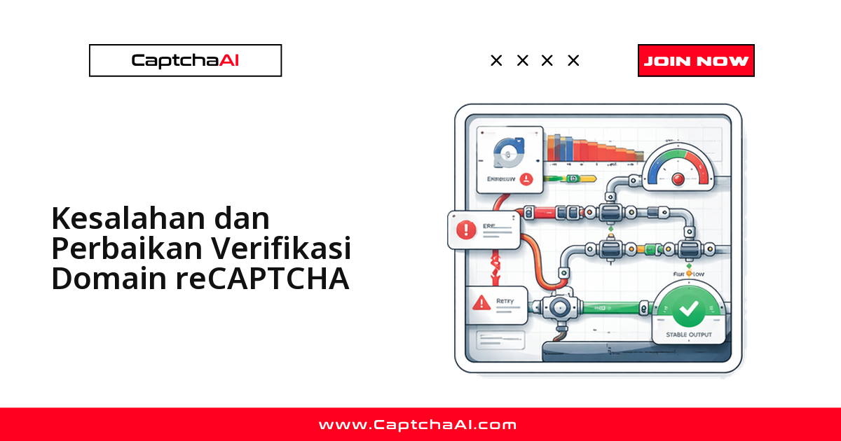 Kesalahan dan Perbaikan Verifikasi Domain reCAPTCHA