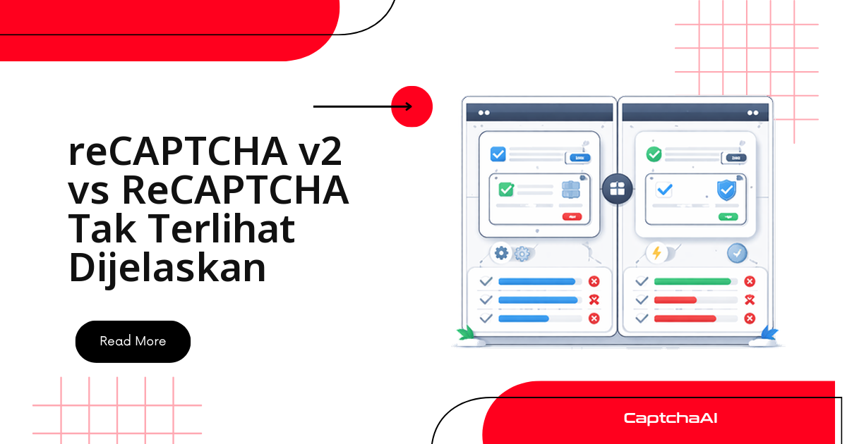 reCAPTCHA v2 vs reCAPTCHA Invisible — Perbedaan dan Cara Solve