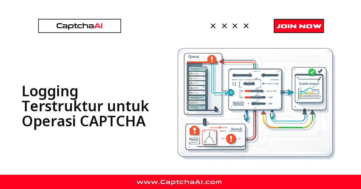 Logging Terstruktur untuk Operasi CAPTCHA