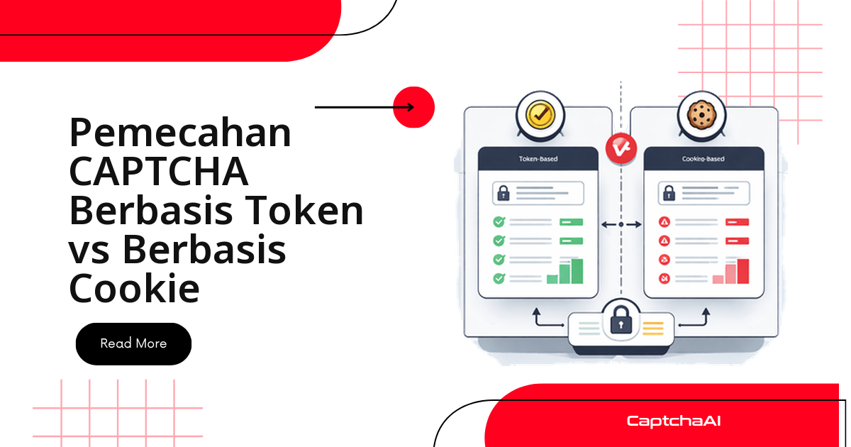 Solve CAPTCHA Berbasis Token vs Berbasis Cookie — Perbandingan