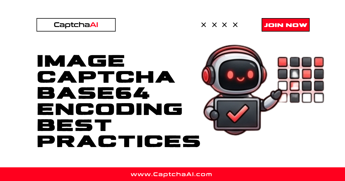 Image CAPTCHA Base64 Encoding Best Practices
