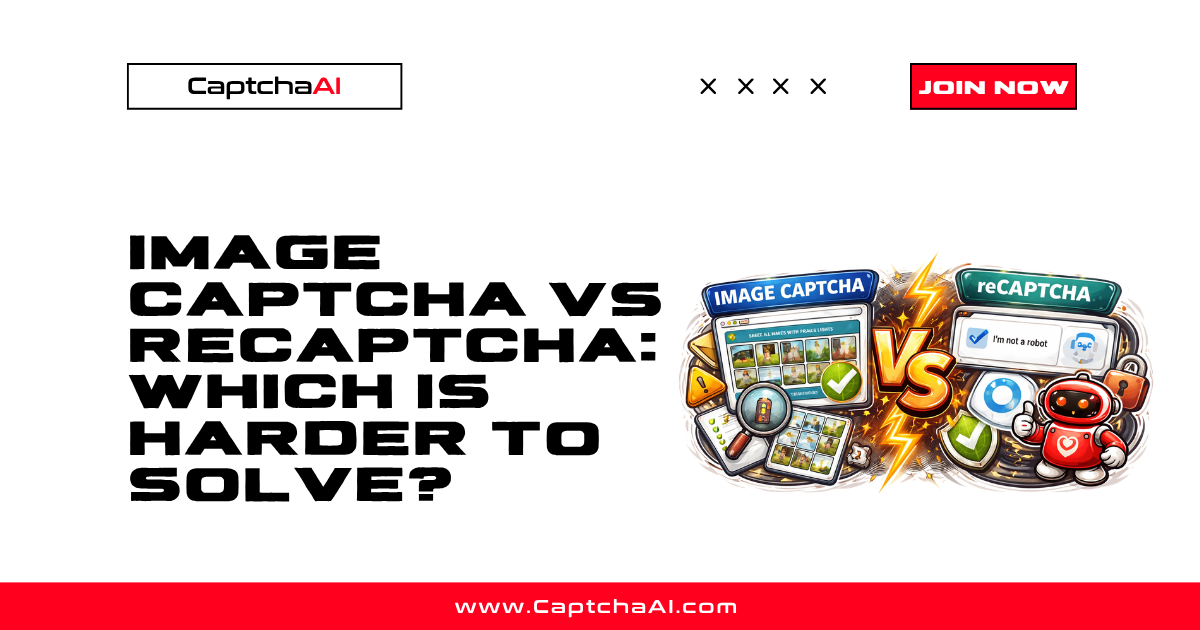 Image CAPTCHA vs reCAPTCHA: Which Is Harder to Solve?