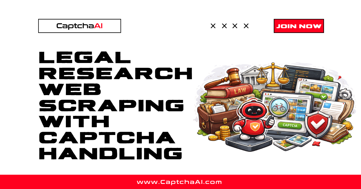 Legal Research Web Scraping with CAPTCHA Handling