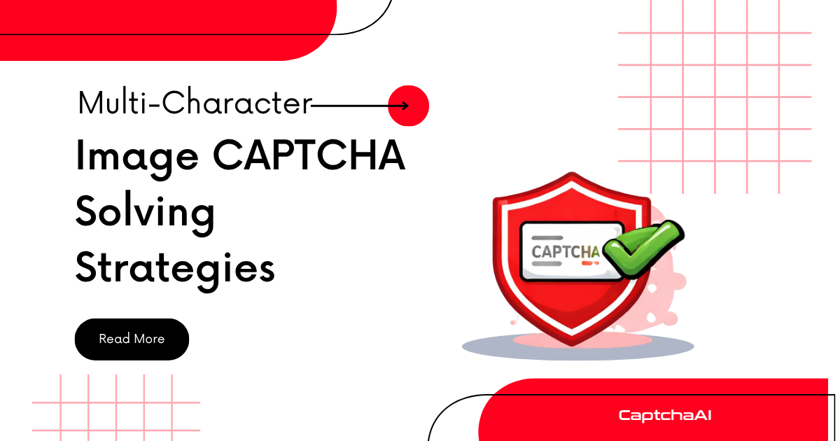 Multi-Character Image CAPTCHA Solving Strategies