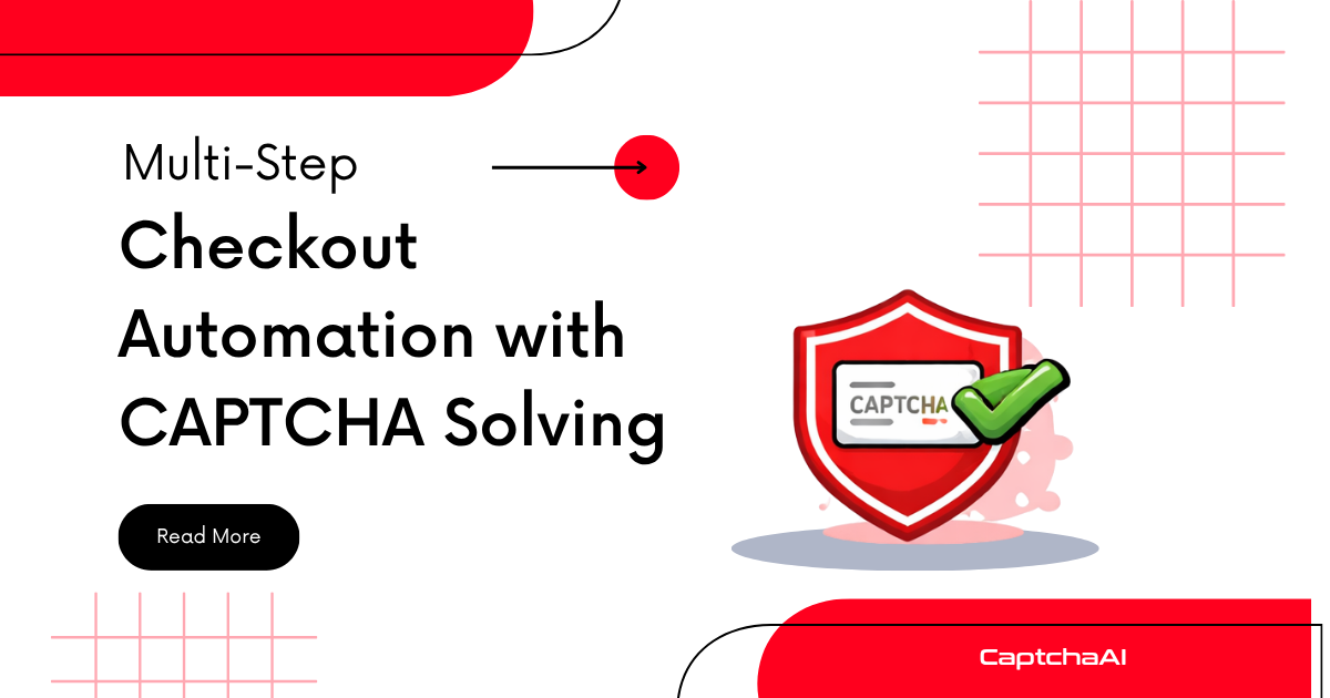 Multi-Step Checkout Automation with CAPTCHA Solving