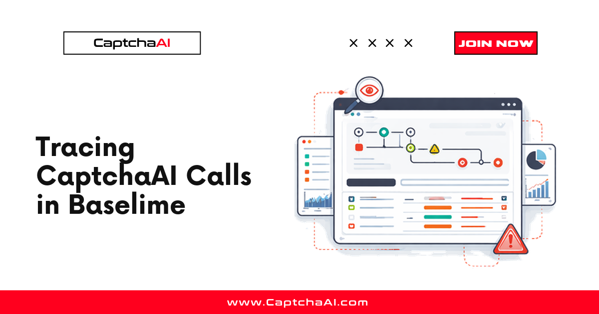 Tracing CaptchaAI Calls in Baselime