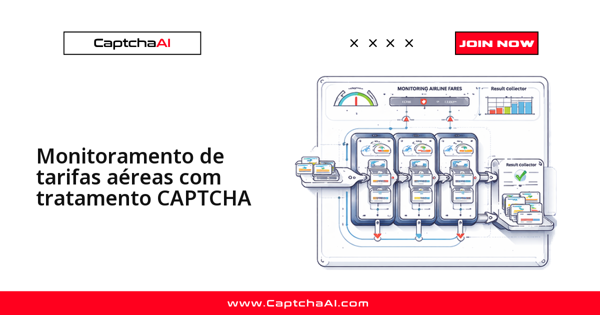 Monitoramento de tarifas aéreas com tratamento CAPTCHA