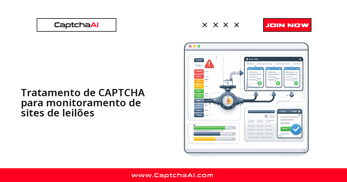 Tratamento de CAPTCHA para monitoramento de sites de leilões
