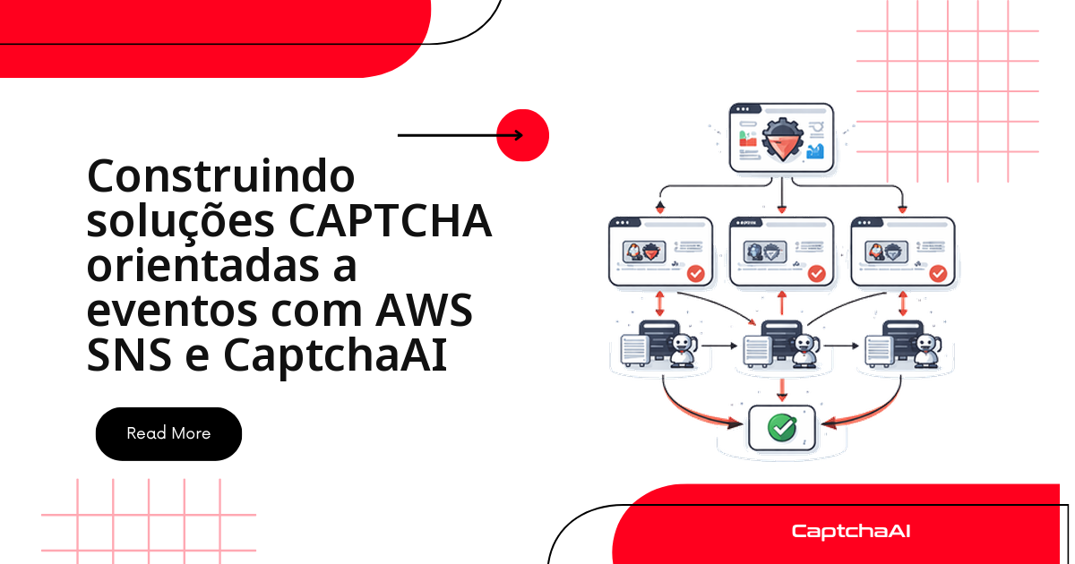 Construindo soluções CAPTCHA orientadas a eventos com AWS SNS e CaptchaAI
