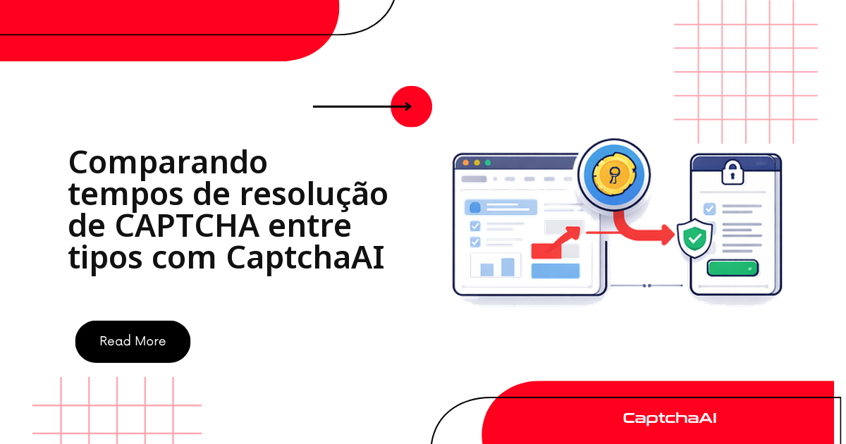 Comparando tempos de resolução de CAPTCHA entre tipos com CaptchaAI