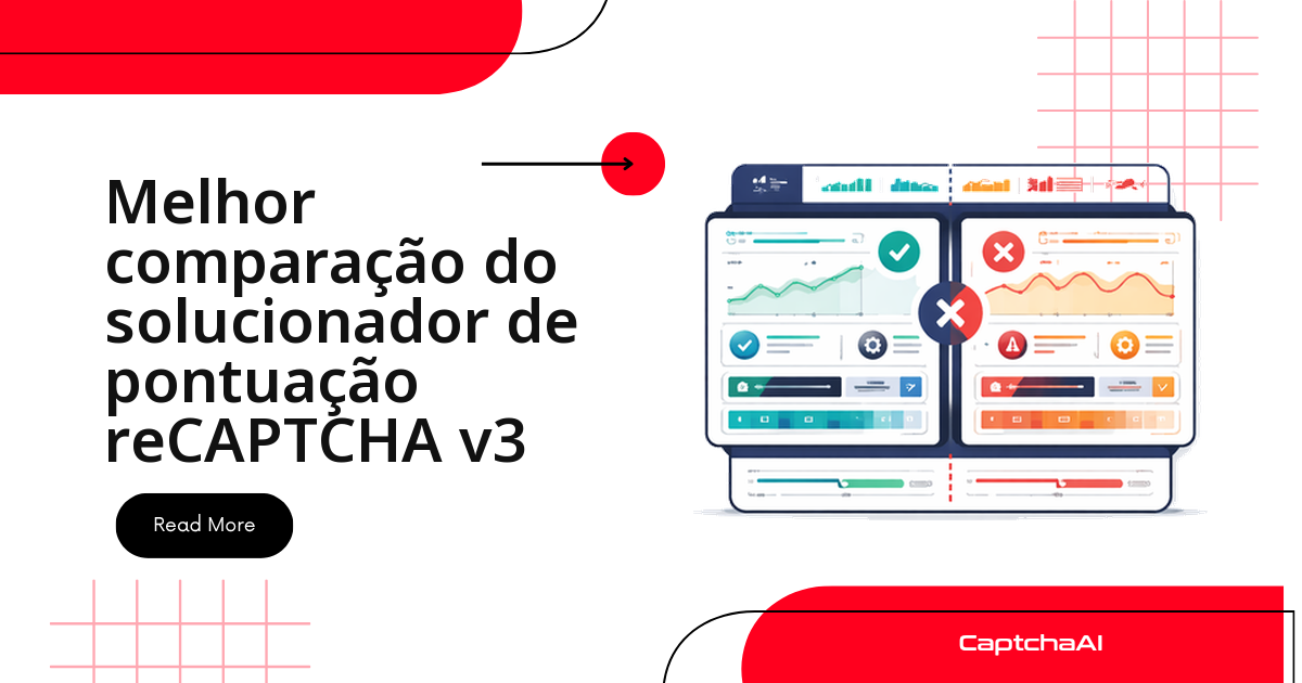 Como comparar provedores para reCAPTCHA v3 em QA