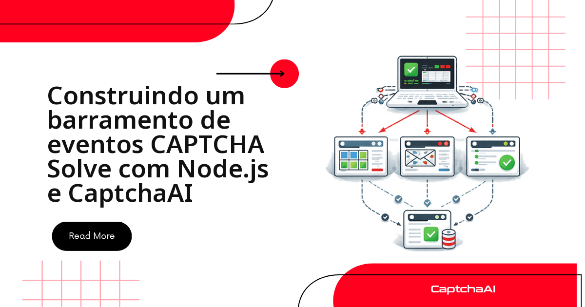Construindo um barramento de eventos CAPTCHA Solve com Node.js e CaptchaAI