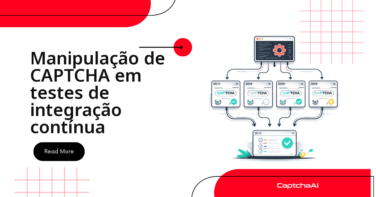 Manipulação de CAPTCHA em testes de integração contínua