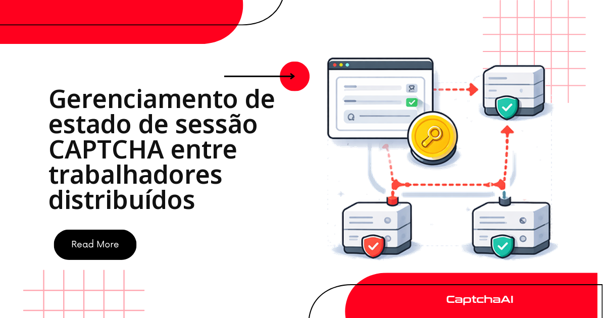 Estado de sessão CAPTCHA em workers distribuídos de QA