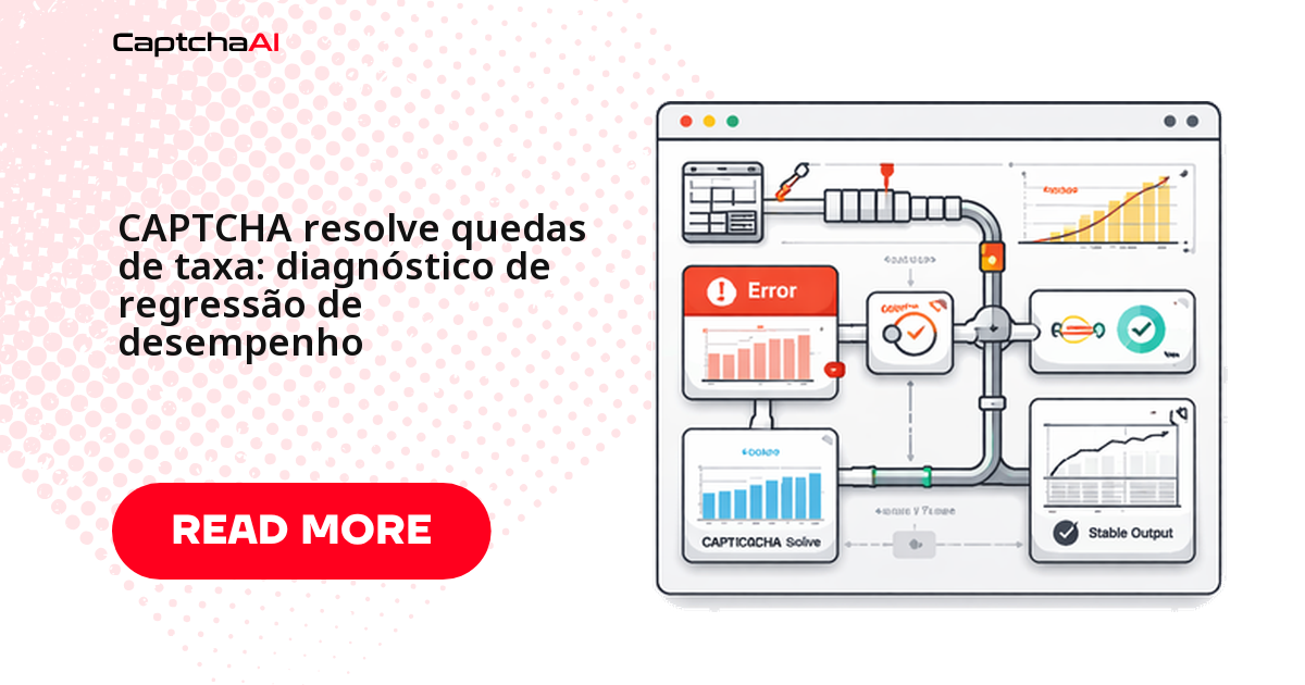 CAPTCHA resolve quedas de taxa: diagnóstico de regressão de desempenho