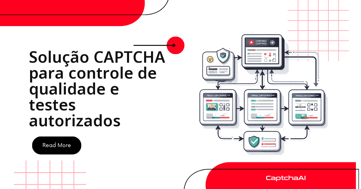 Solução CAPTCHA para controle de qualidade e testes autorizados