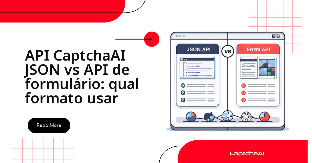 API CaptchaAI JSON vs API de formulário: qual formato usar