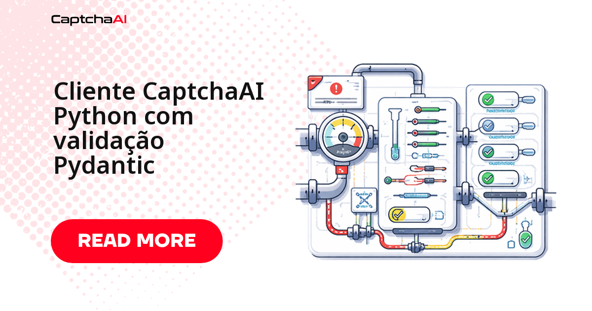 Cliente CaptchaAI Python com validação Pydantic