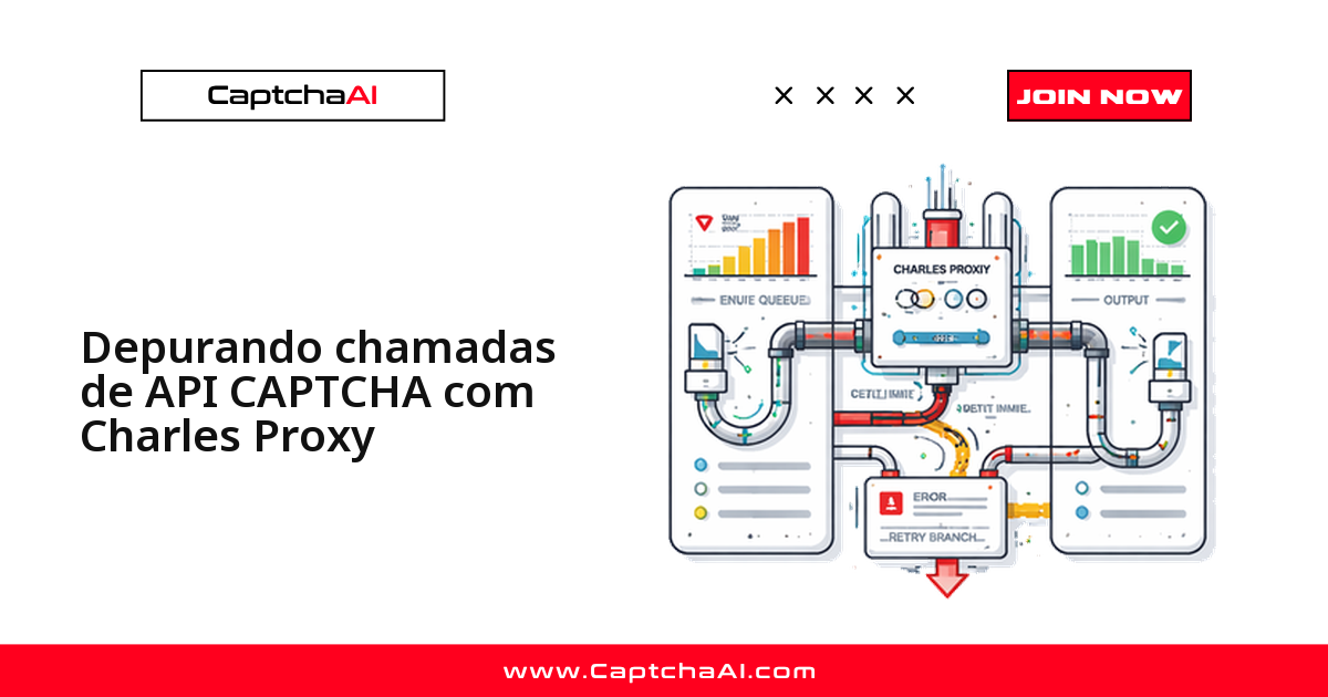Depurando chamadas de API CAPTCHA com Charles Proxy