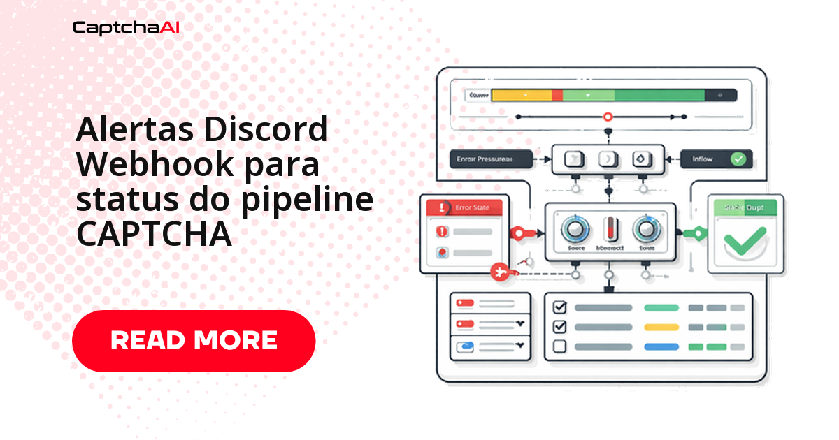 Alertas Discord Webhook para status do pipeline CAPTCHA