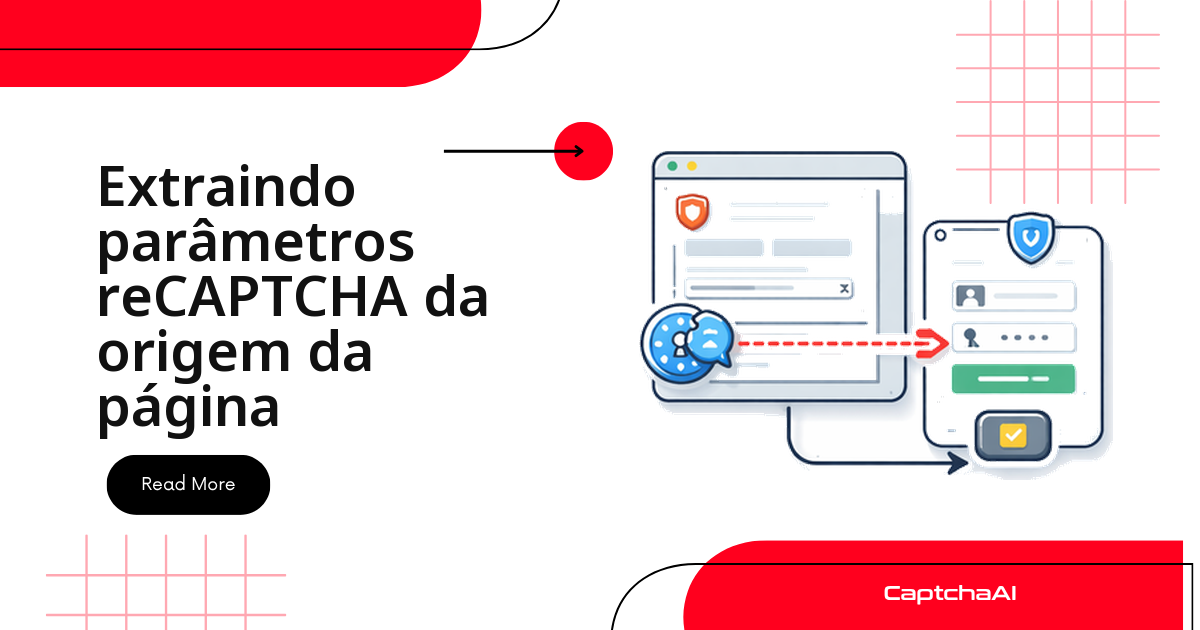 Extraindo parâmetros reCAPTCHA da origem da página