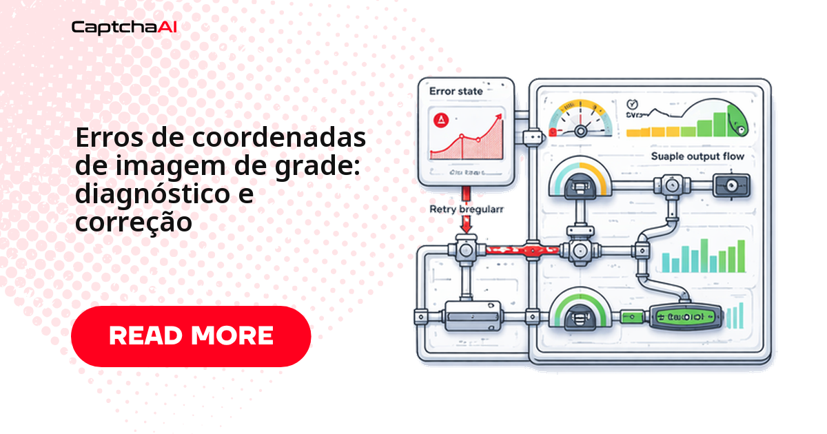 Erros de coordenadas de imagem de grade: diagnóstico e correção