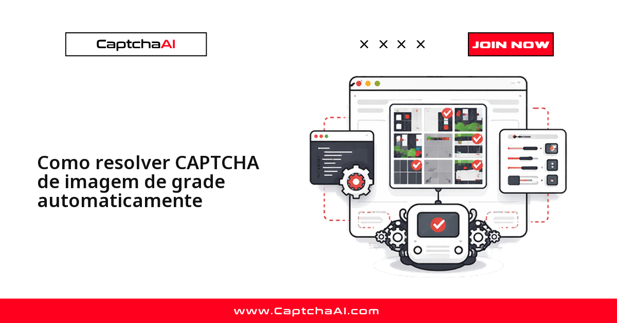 Como resolver CAPTCHA de imagem de grade automaticamente