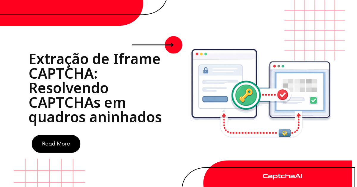 Extração de Iframe CAPTCHA: Resolvendo CAPTCHAs em quadros aninhados
