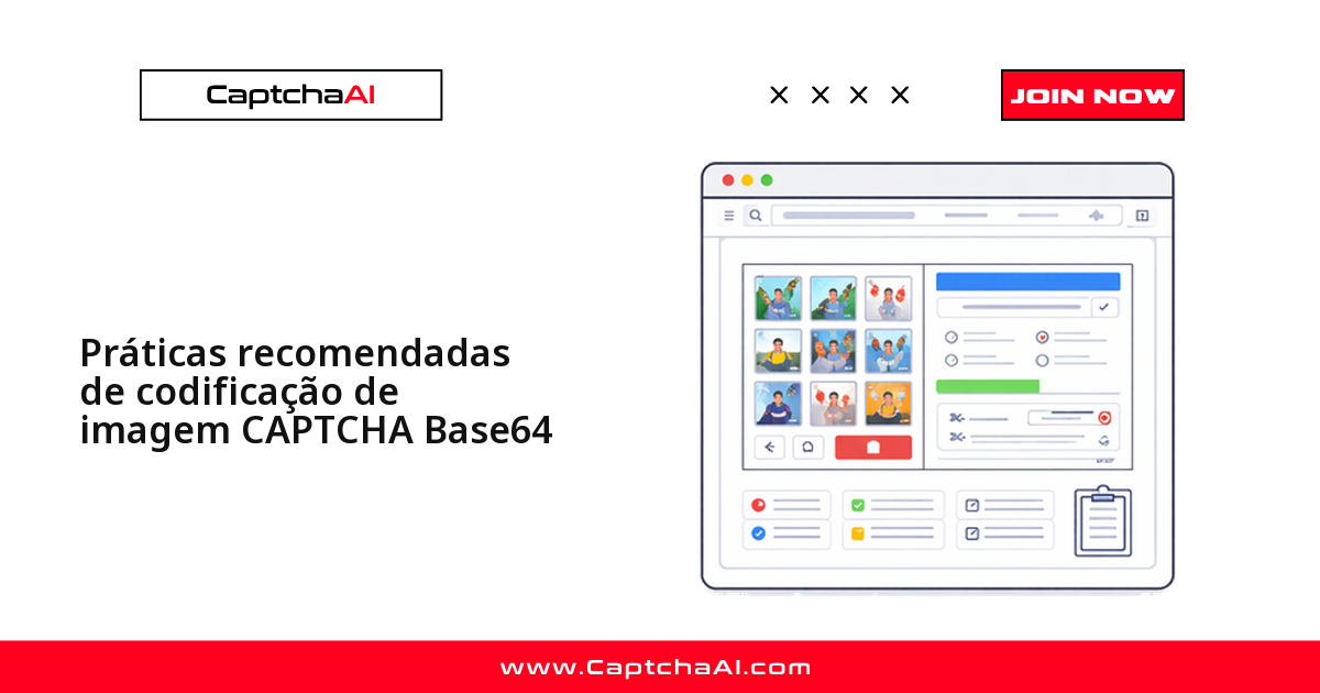Práticas recomendadas de codificação de imagem CAPTCHA Base64