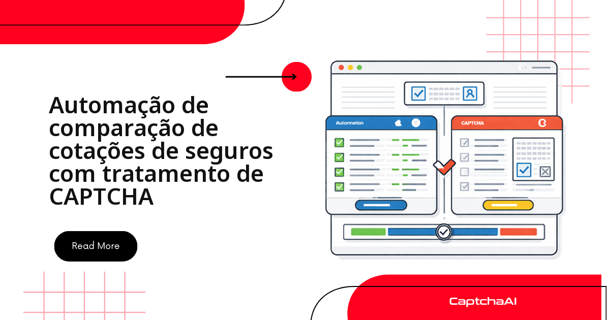 Automação de comparação de cotações de seguros com tratamento de CAPTCHA