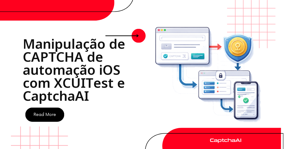 Manipulação de CAPTCHA de automação iOS com XCUITest e CaptchaAI