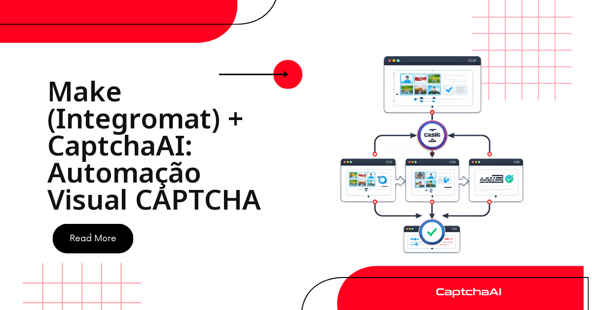 Make (Integromat) + CaptchaAI: Automação Visual CAPTCHA