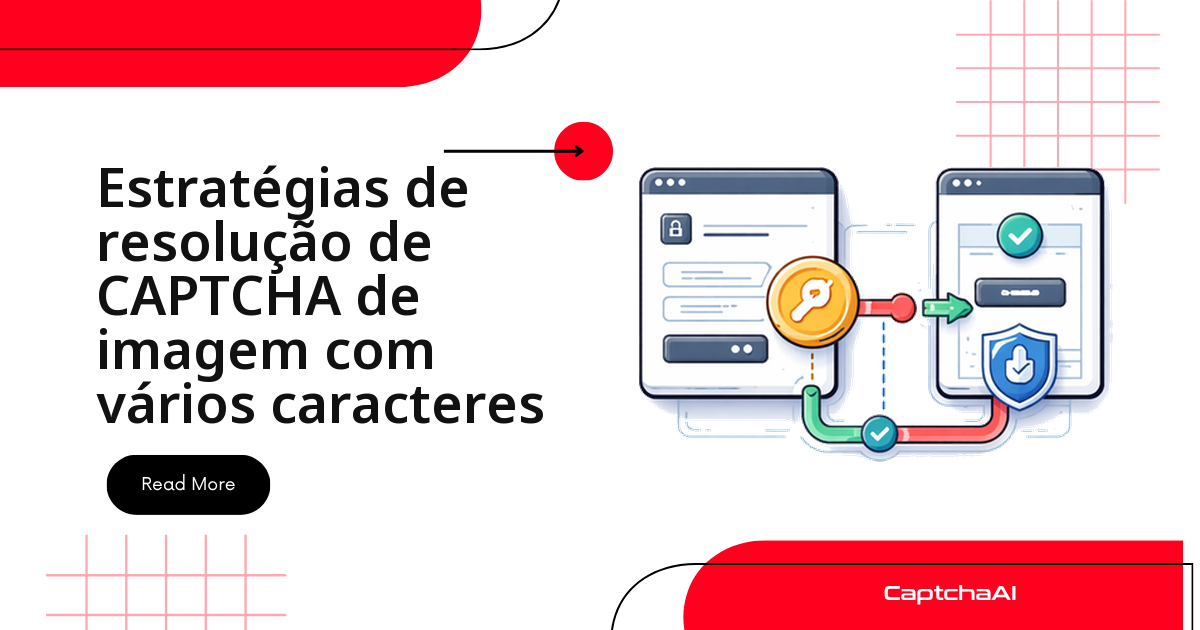 Estratégias de resolução de CAPTCHA de imagem com vários caracteres
