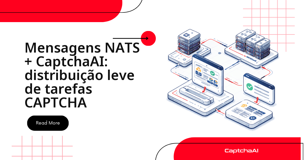 Mensagens NATS + CaptchaAI: distribuição leve de tarefas CAPTCHA