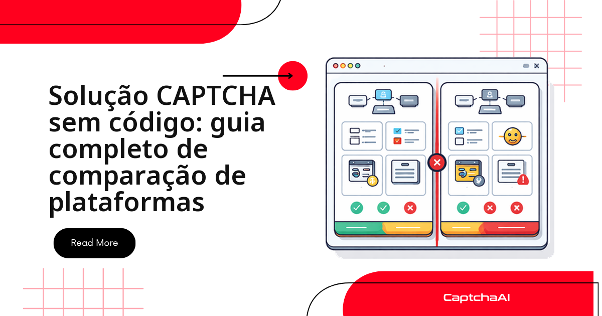 Solução CAPTCHA sem código: guia completo de comparação de plataformas