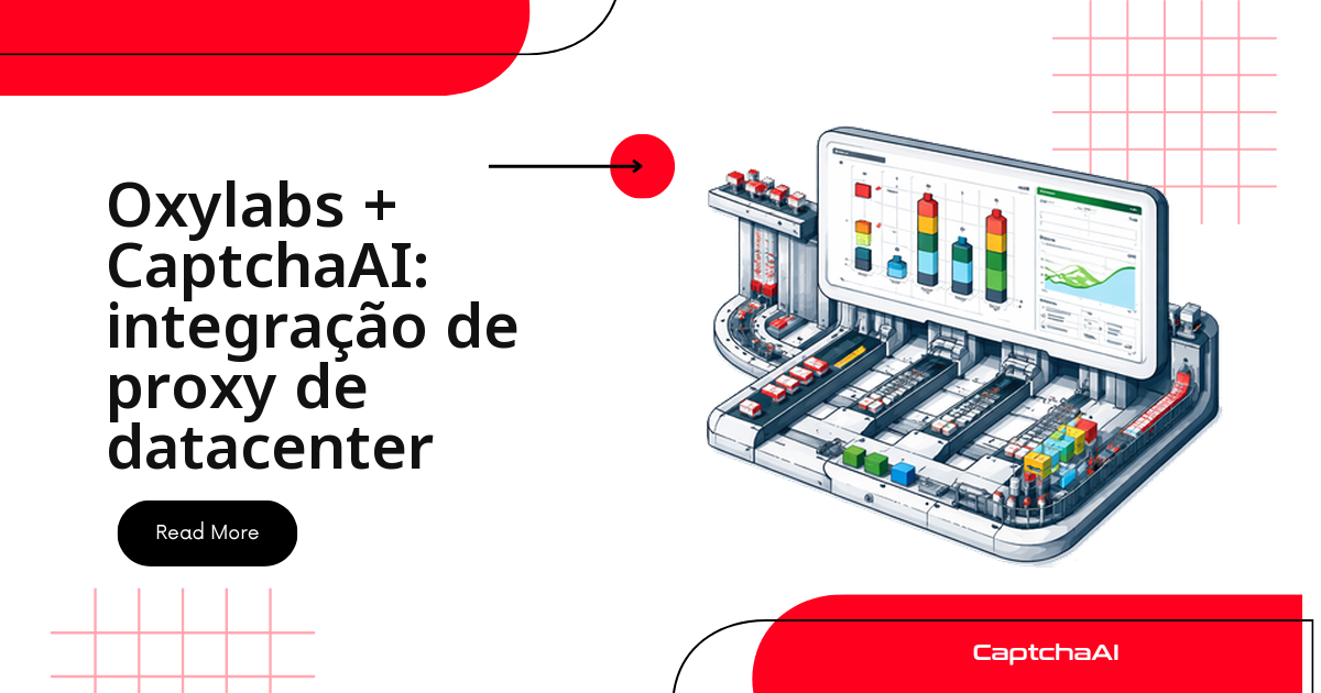 Oxylabs + CaptchaAI: integração de proxy de datacenter