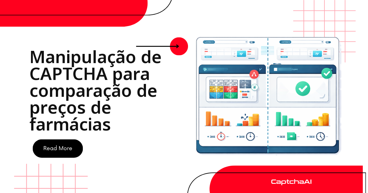 Manipulação de CAPTCHA para comparação de preços de farmácias