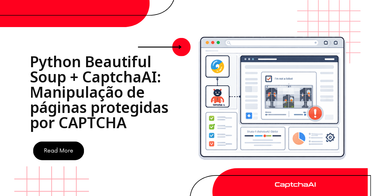 Python Beautiful Soup + CaptchaAI para QA de páginas próprias